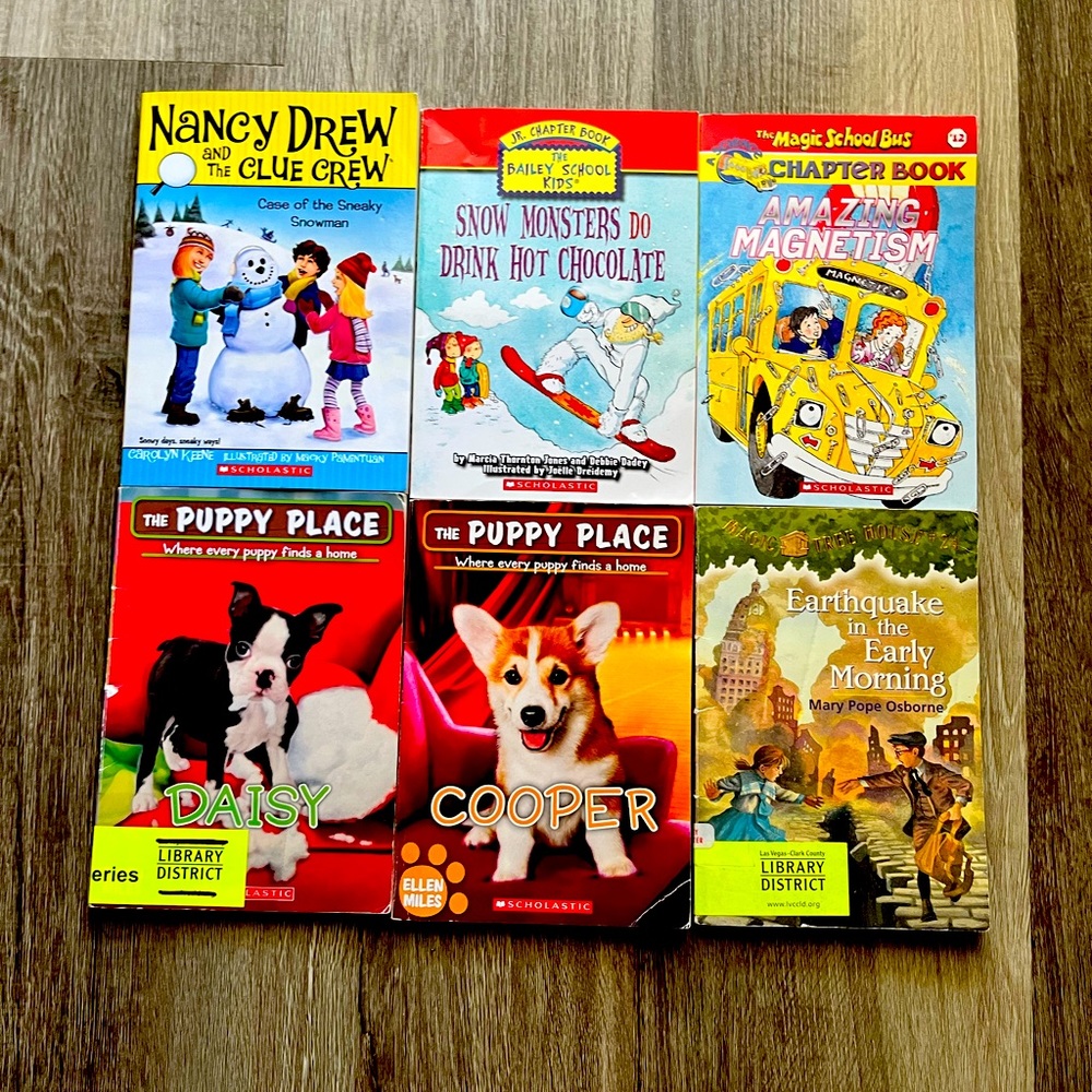 Assorted Kids Early Chapter Books